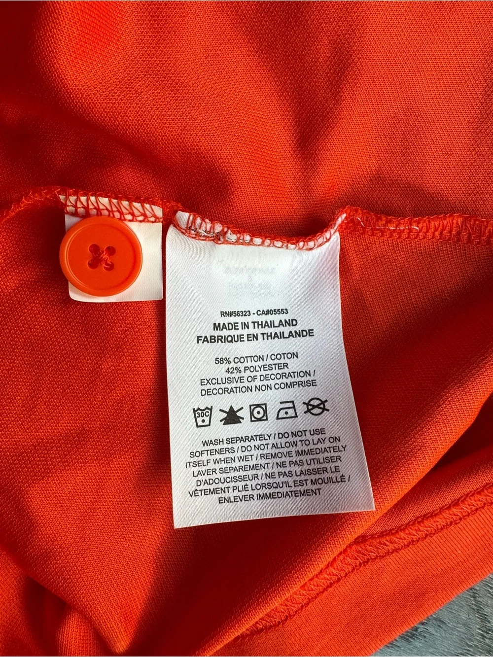 Jordan bold orange